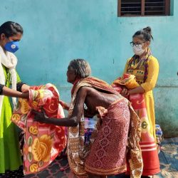 Blanket Distribution at Temra Village-Kalahandi