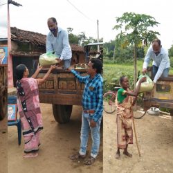 Ration Kit distribution in 8 villages of Bolangir District- Odisha