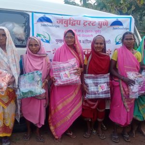 Relief Support for the Covid and Flood effected people in Nandurbar, Maharashtra